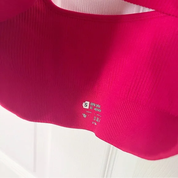 ✧･ﾟcherry red ribbed bralette - Picture 5 of 5